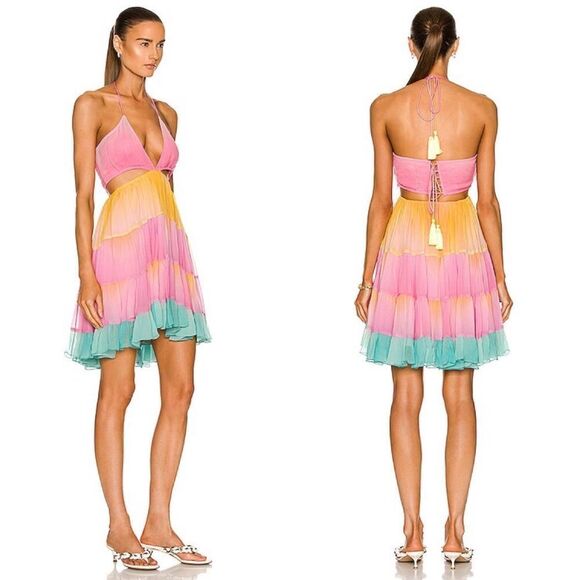 ROCOCO SAND ZALE MINI DRESS - Picture 1 of 11